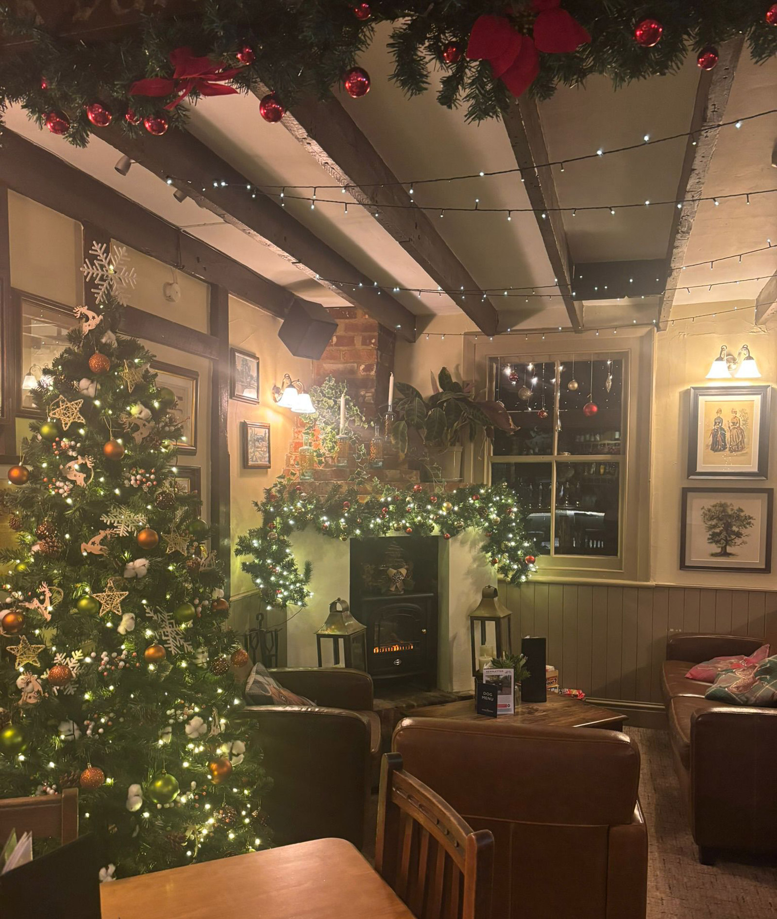 Christmas at The Royal Oak, North Gorley